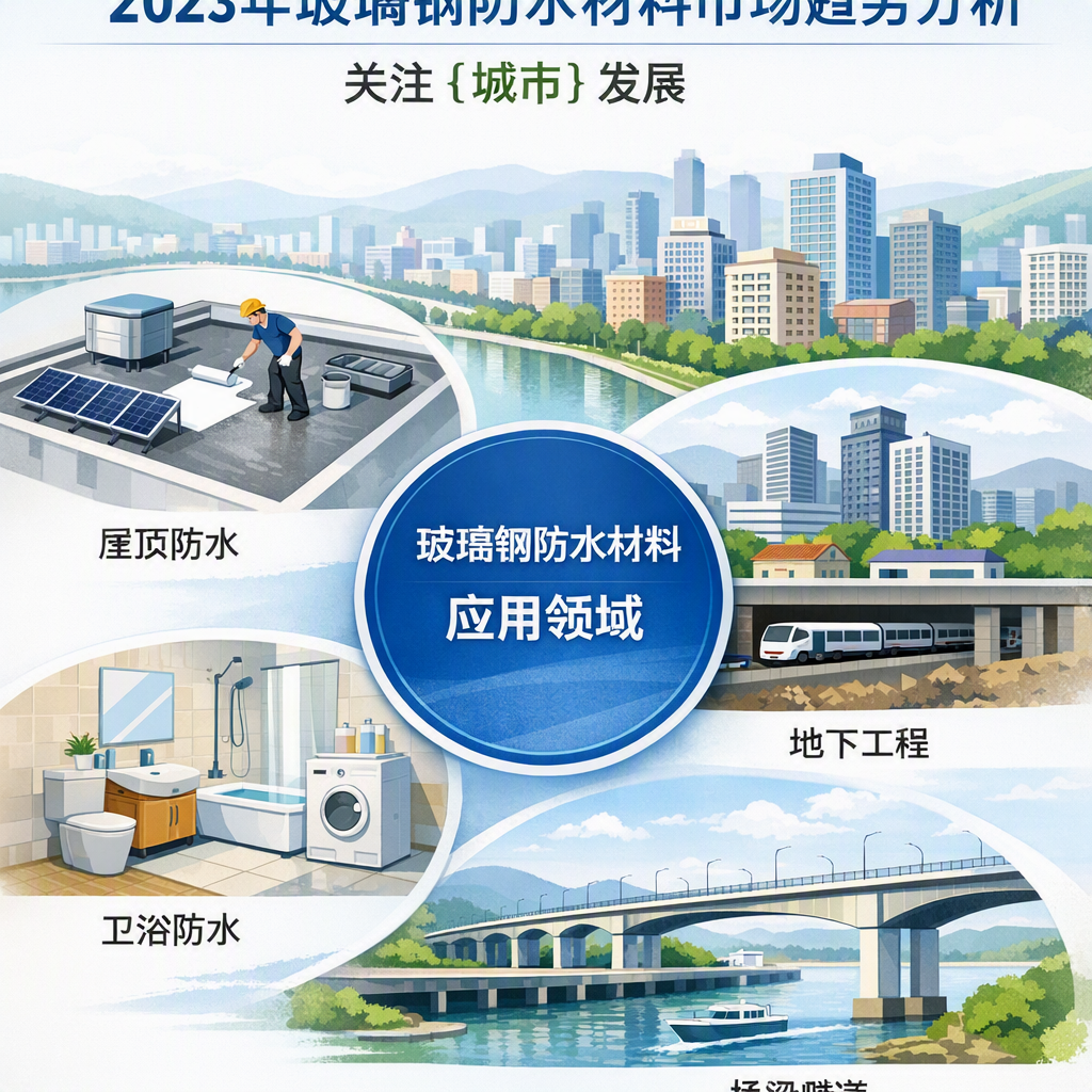2023年玻璃钢防水材料市场趋势分析,关注 牡丹江 发展
