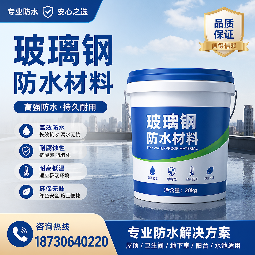 了解玻璃钢防水材料的市场趋势,牡丹江 企业不可不知